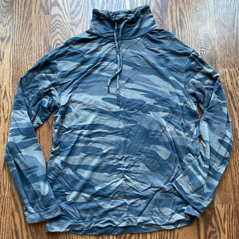 Nicole Miller Camouflage Long Sleeve Shirt